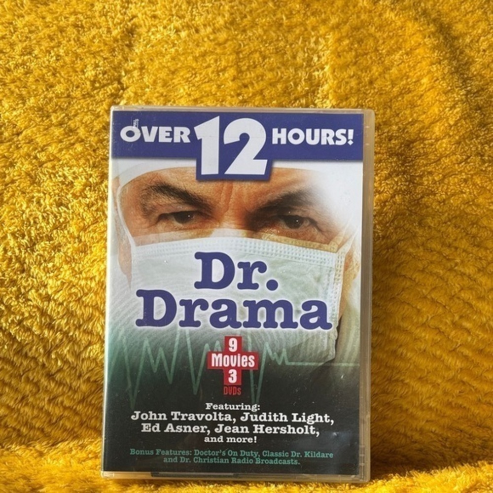 Dr. Drama DVD Collection 9 movies 3 dvds new over 12 hours